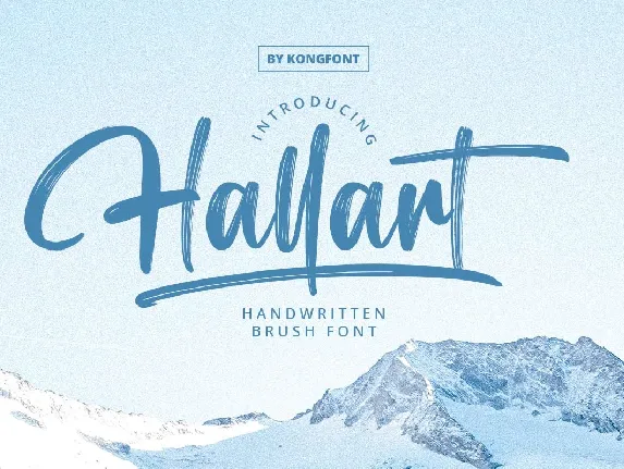 Hallart font