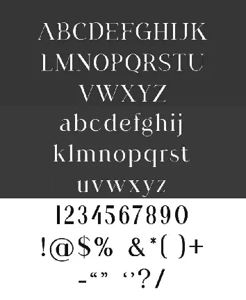 Agathias Stenchy font