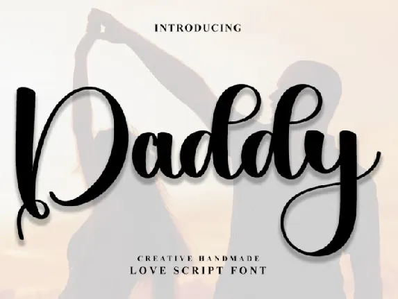 Daddy Typeface font