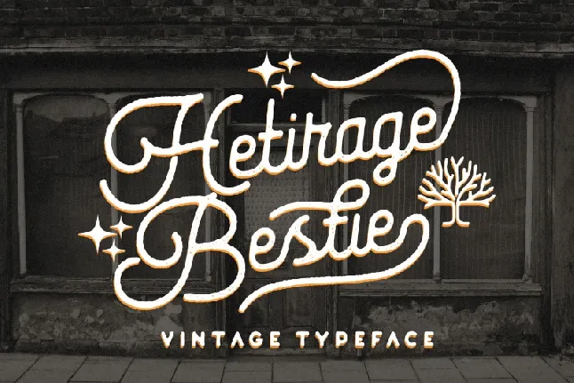 Heritage Bestie font