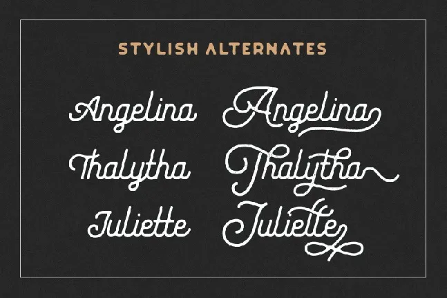 Heritage Bestie font