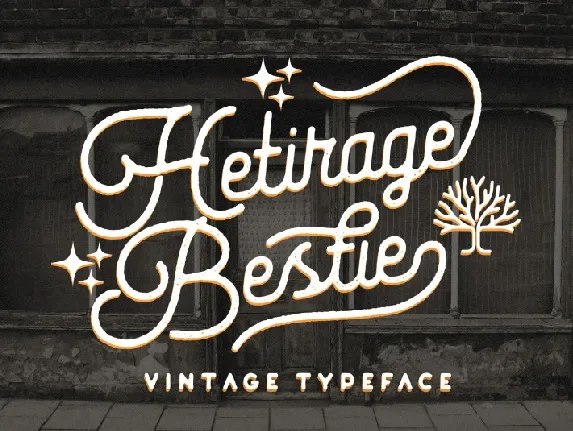 Heritage Bestie font