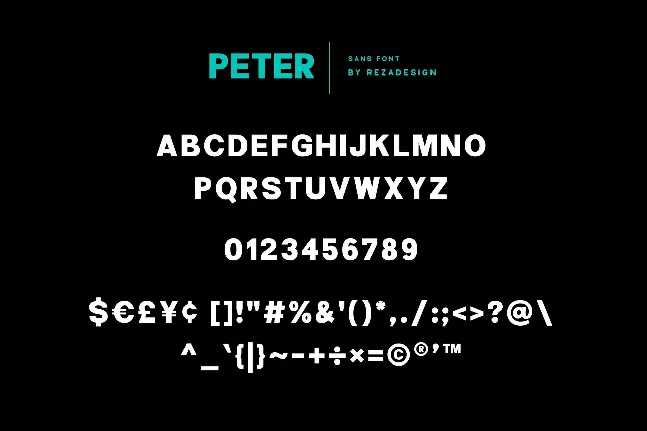 Peter Quincy font