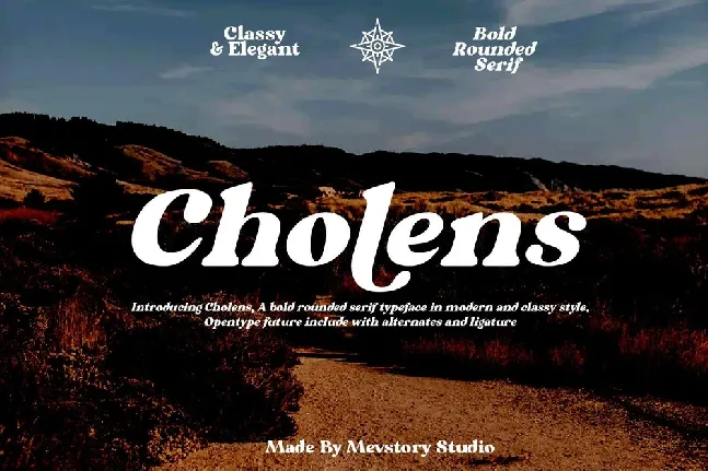 Cholens font