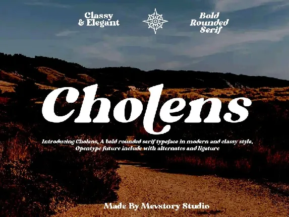 Cholens font