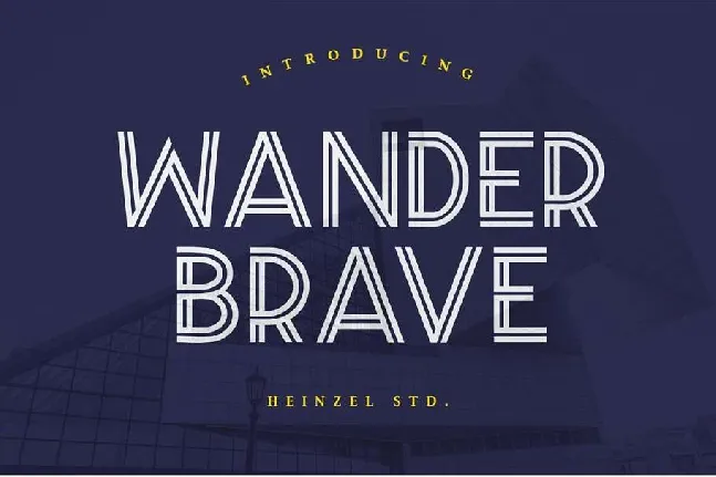 Wander Brave font