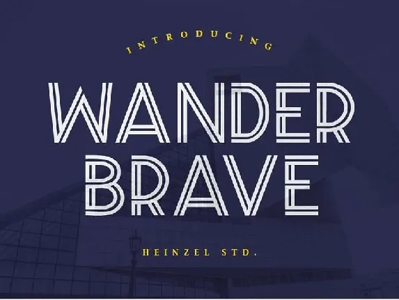 Wander Brave font