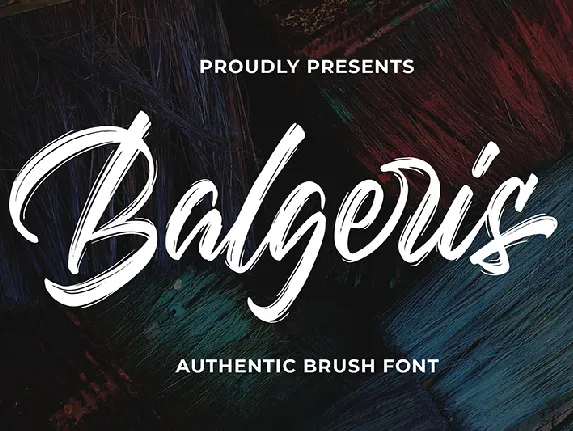 Balgeris font