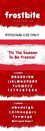 Frostbite font