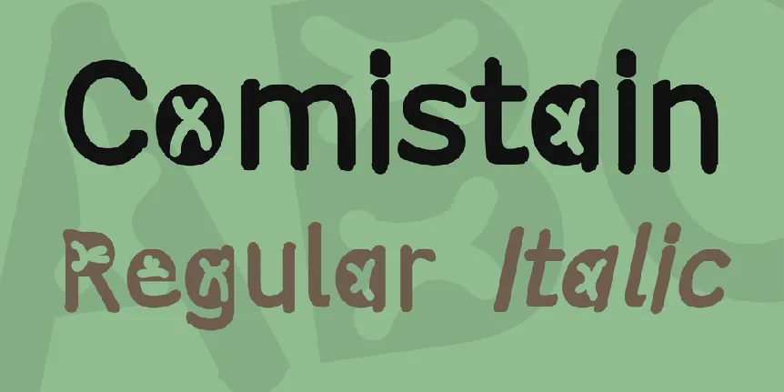 Comistain font