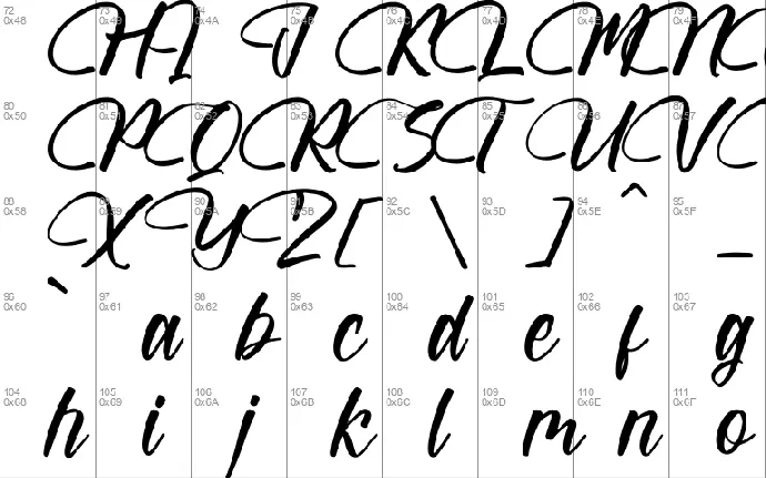 Wintter Bronks DEMO VERSION font