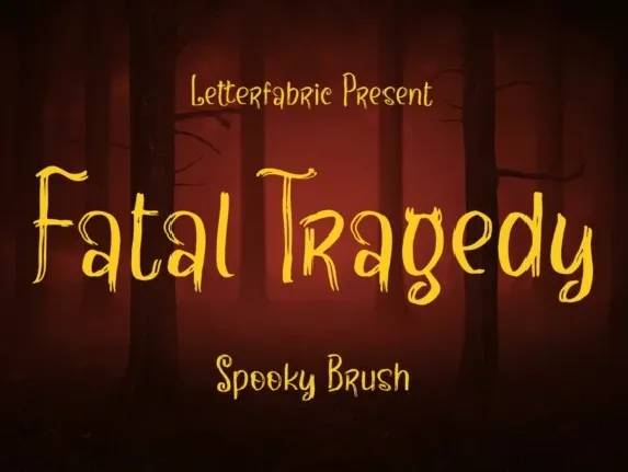 Fatal Tragedy font