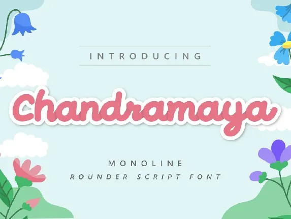 Chandramaya font