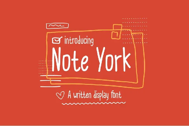 Note York - Demo font