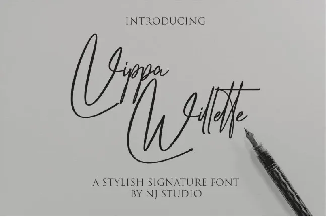 Vippa Willette font