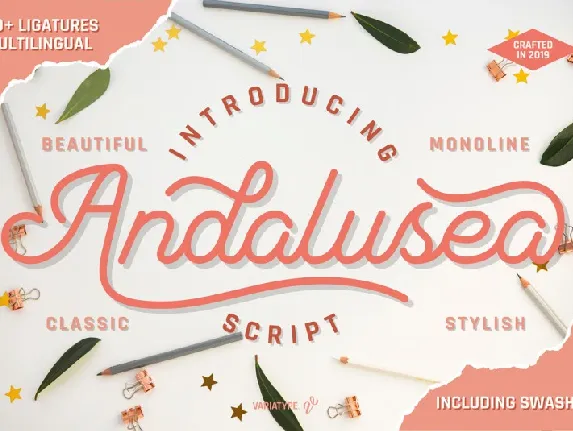 Andalusea Script font