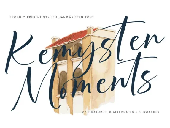 Kemysten Moments font