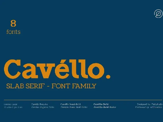 CavÃ©llo Family font