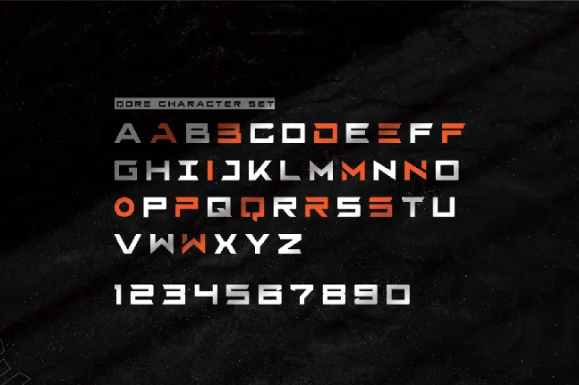 QORE font