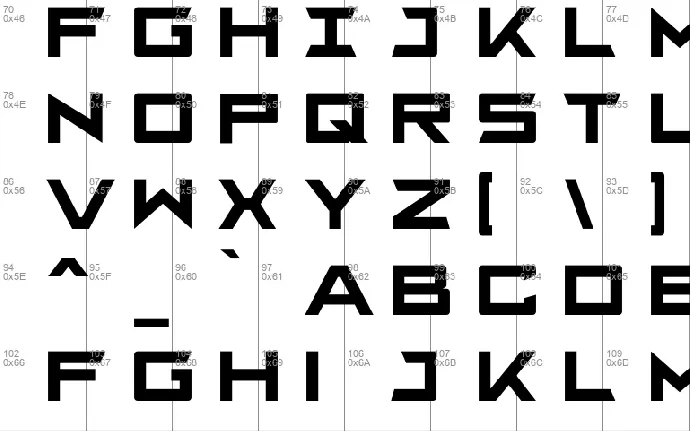 QORE font