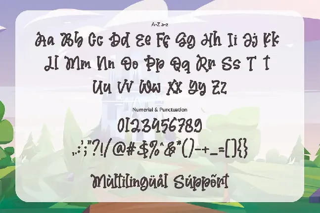 Hello Angel font