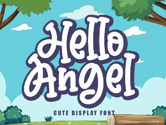 Hello Angel font