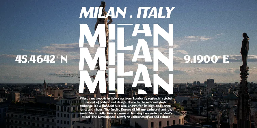 Milanello font