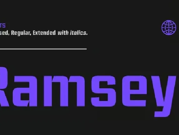 Ramsey Family font