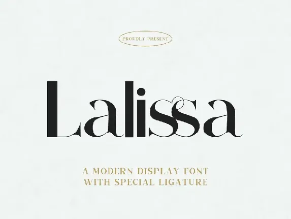 Lalissa Serif font