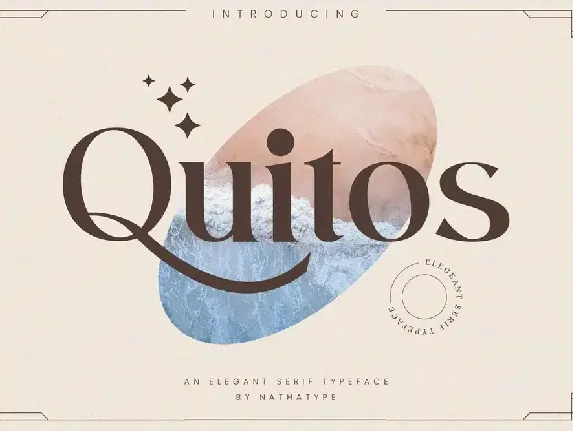 Quitos font