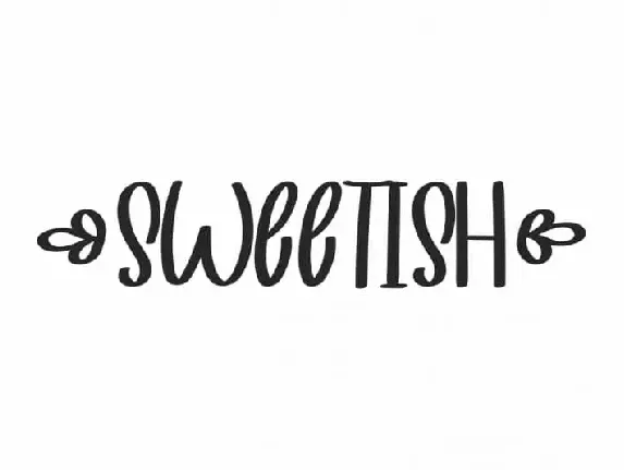 SWEETISH Duo font