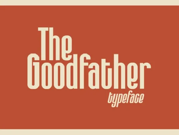 The Goodfather font