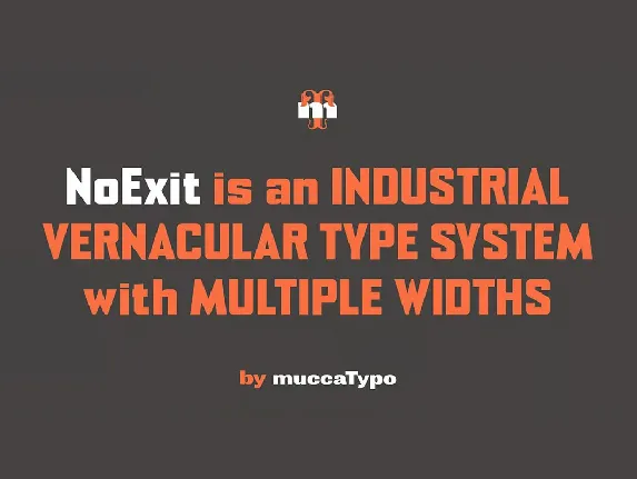 NoExit font