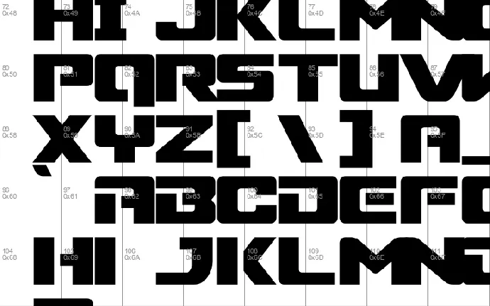 Super Commando Family font