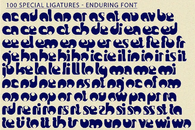 Enduring Demo font