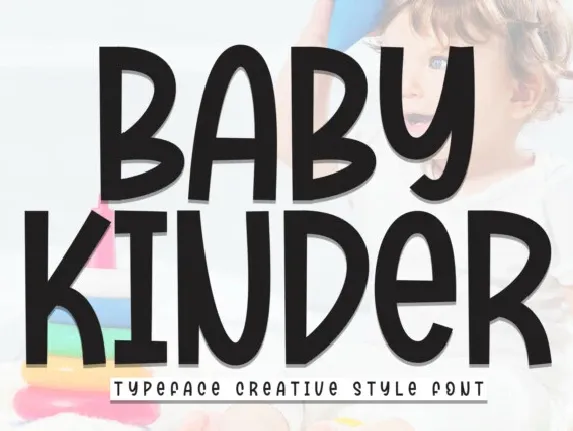 Baby Kinder Display font