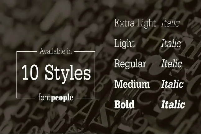 FP Typewriter font