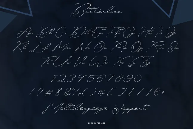 Butterlies Demo font