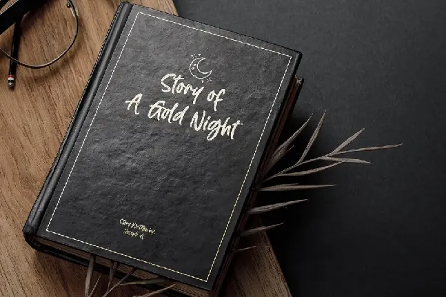 Gold Night font