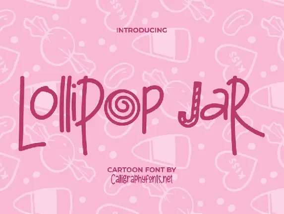 Lollipop Jar font