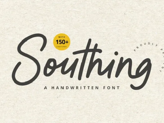 Southing font