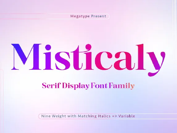 Misticaly font