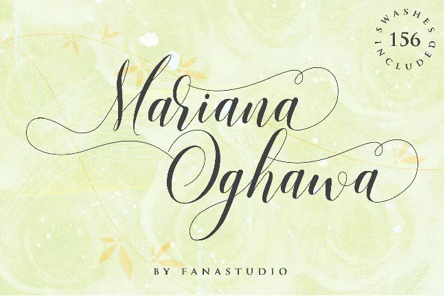 Mariana Oghawa font