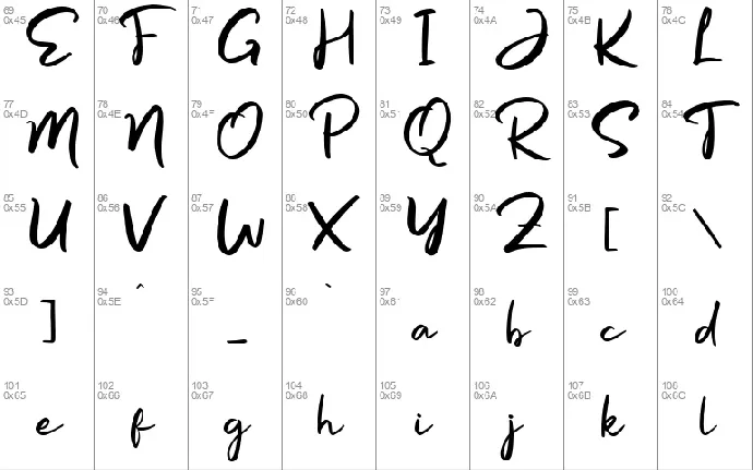 Rustelyn font