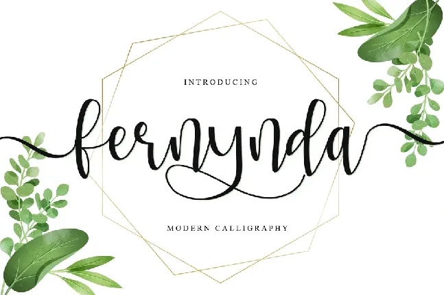 Fernynda Script font