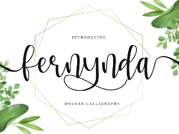 Fernynda Script font