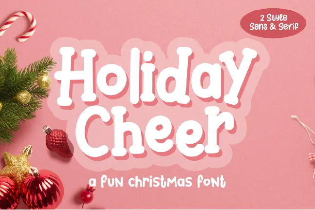 Holiday Cheer font