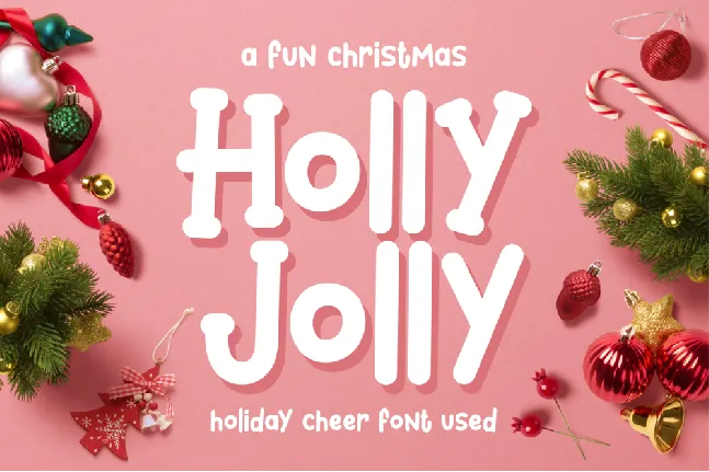 Holiday Cheer font