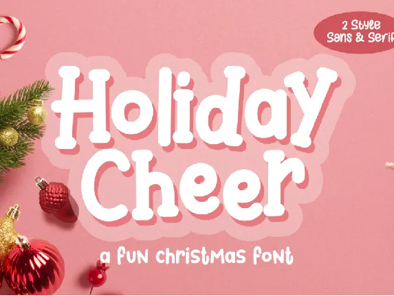 Holiday Cheer font