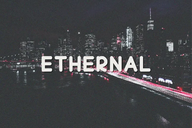 Ethernal font